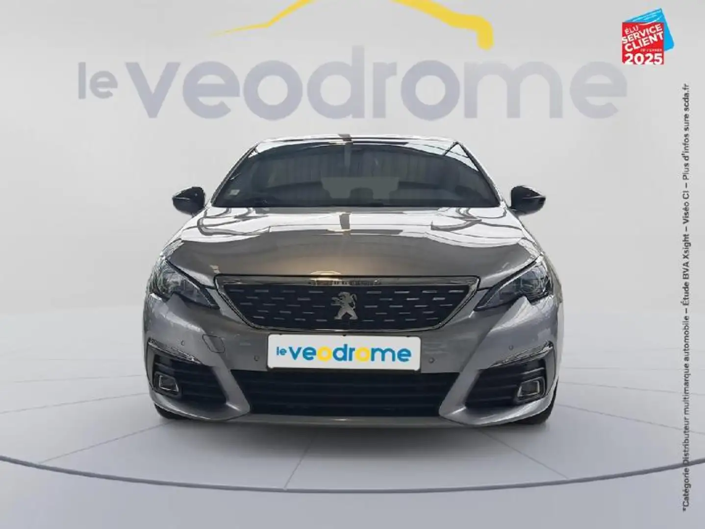 Peugeot 308 1.5 BlueHDi 130ch S\u0026S GT Line EAT8 Gris - 2