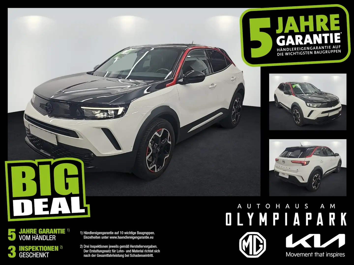 Opel Mokka-E Mokka e GS Line LED*NAVI*KAMERA*KLIMAAUT.* Weiß - 1