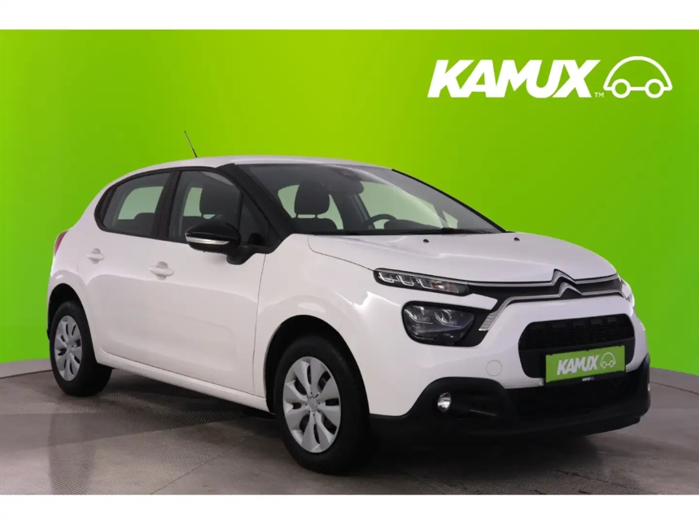 Citroen C3 1.2PureTech Feel Pack+NAVI+PDC+KLIMA+CARPLAY Blanc - 1