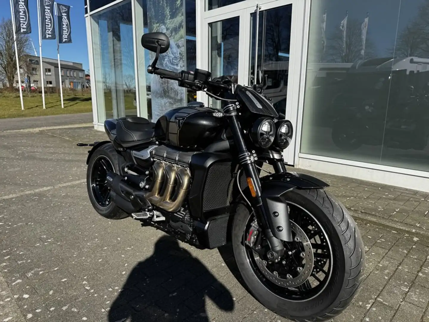Triumph Rocket 3 R TFC Edition Sammlerstück NR.92 Negru - 2