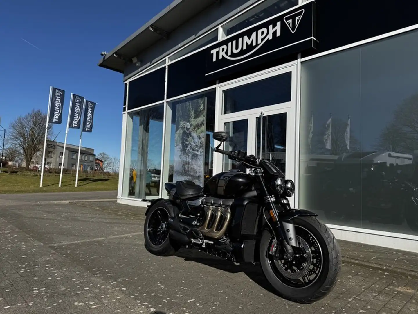 Triumph Rocket 3 R TFC Edition Sammlerstück NR.92 Negru - 1
