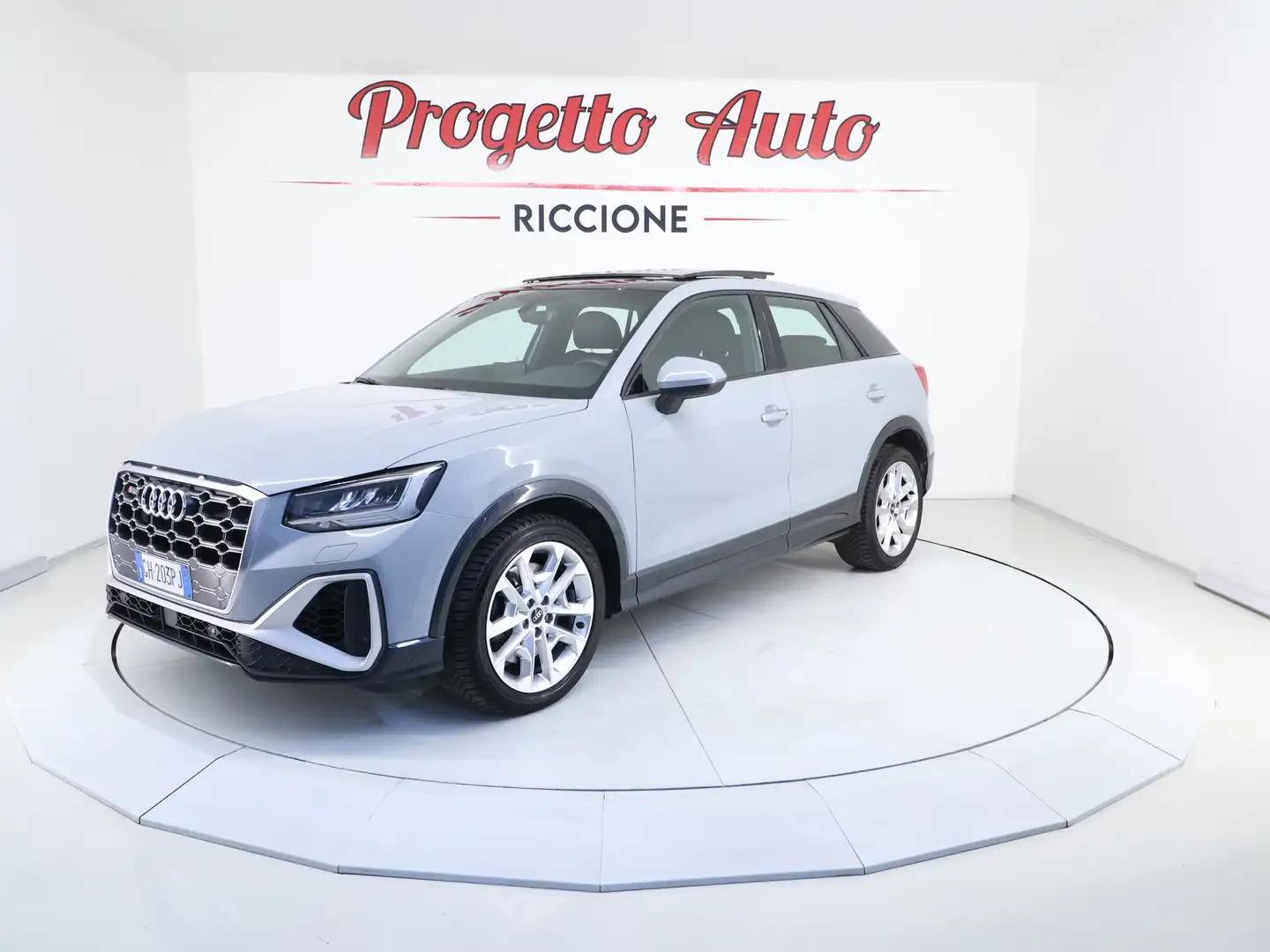 Audi SQ2 Q2 2.0tfsi quattro s-tronic ITALIANA SERVICE TETTO Grau - 1