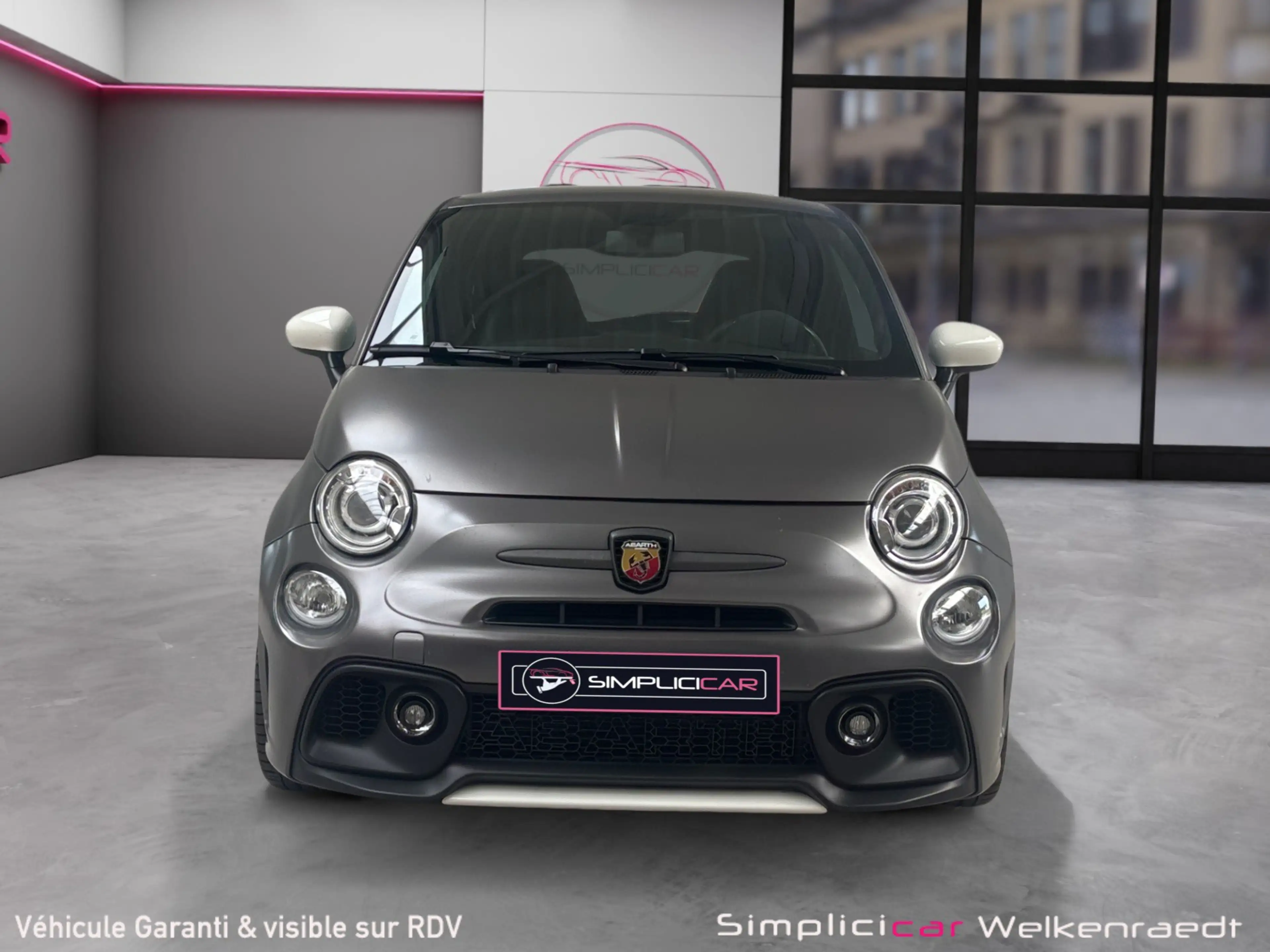 Abarth 500 595 Esseesse-LIGNE  AKRAPOVIC-SIÈGES BAQUETS CARBON-FREINS BREMBO — photo 2
