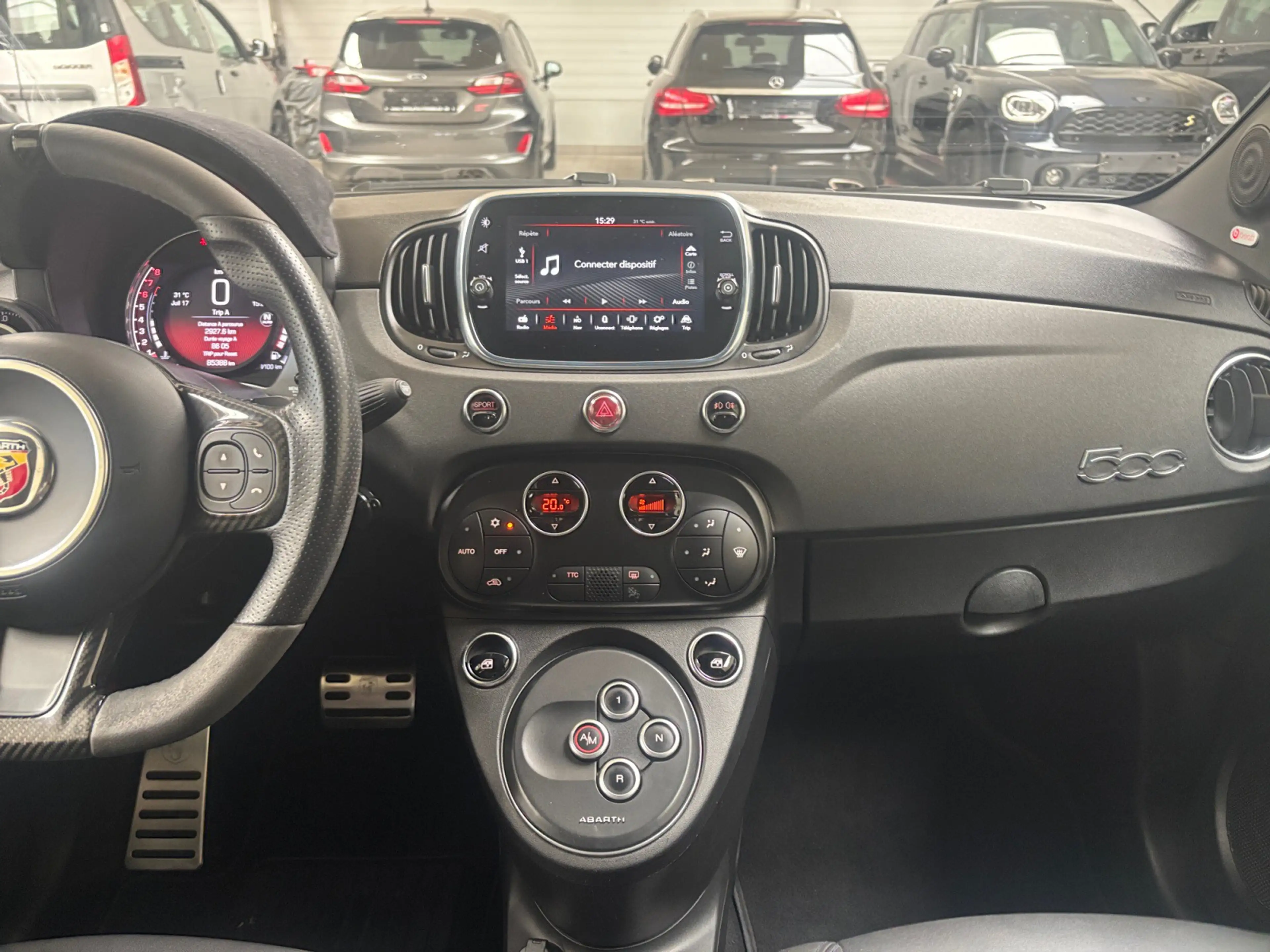 Abarth 500 595 Esseesse-LIGNE  AKRAPOVIC-SIÈGES BAQUETS CARBON-FREINS BREMBO — photo 10