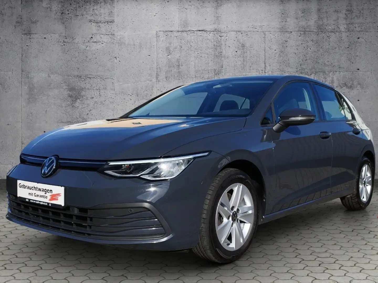 Volkswagen Golf VIII Life 1.0 TSI NAV/L+S/SHZ/Light/LED KLIMA LED Gris - 2