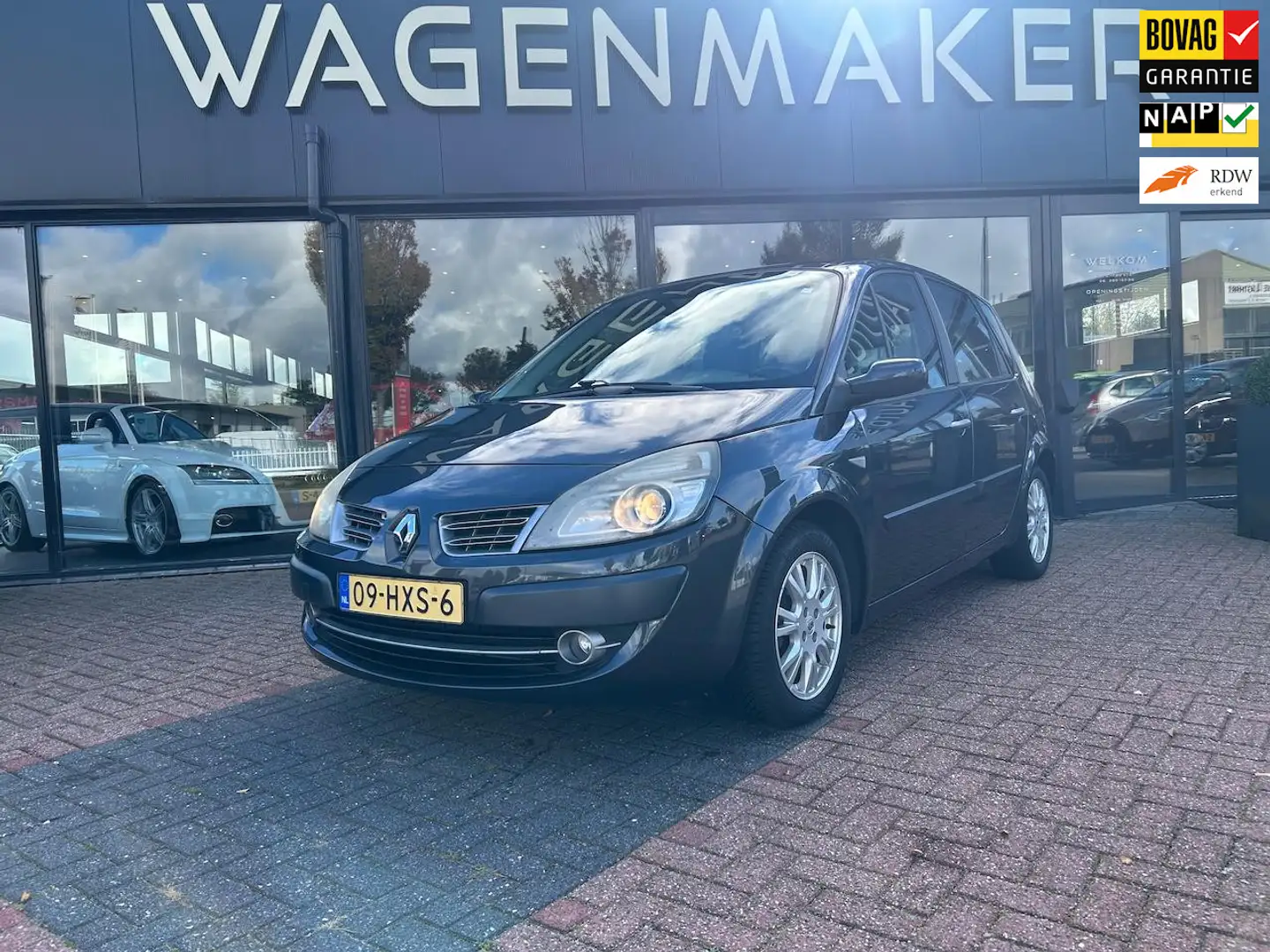 Renault Scenic 1.6-16V Business Line Clima|Cruise|PANORAMA Gris - 1