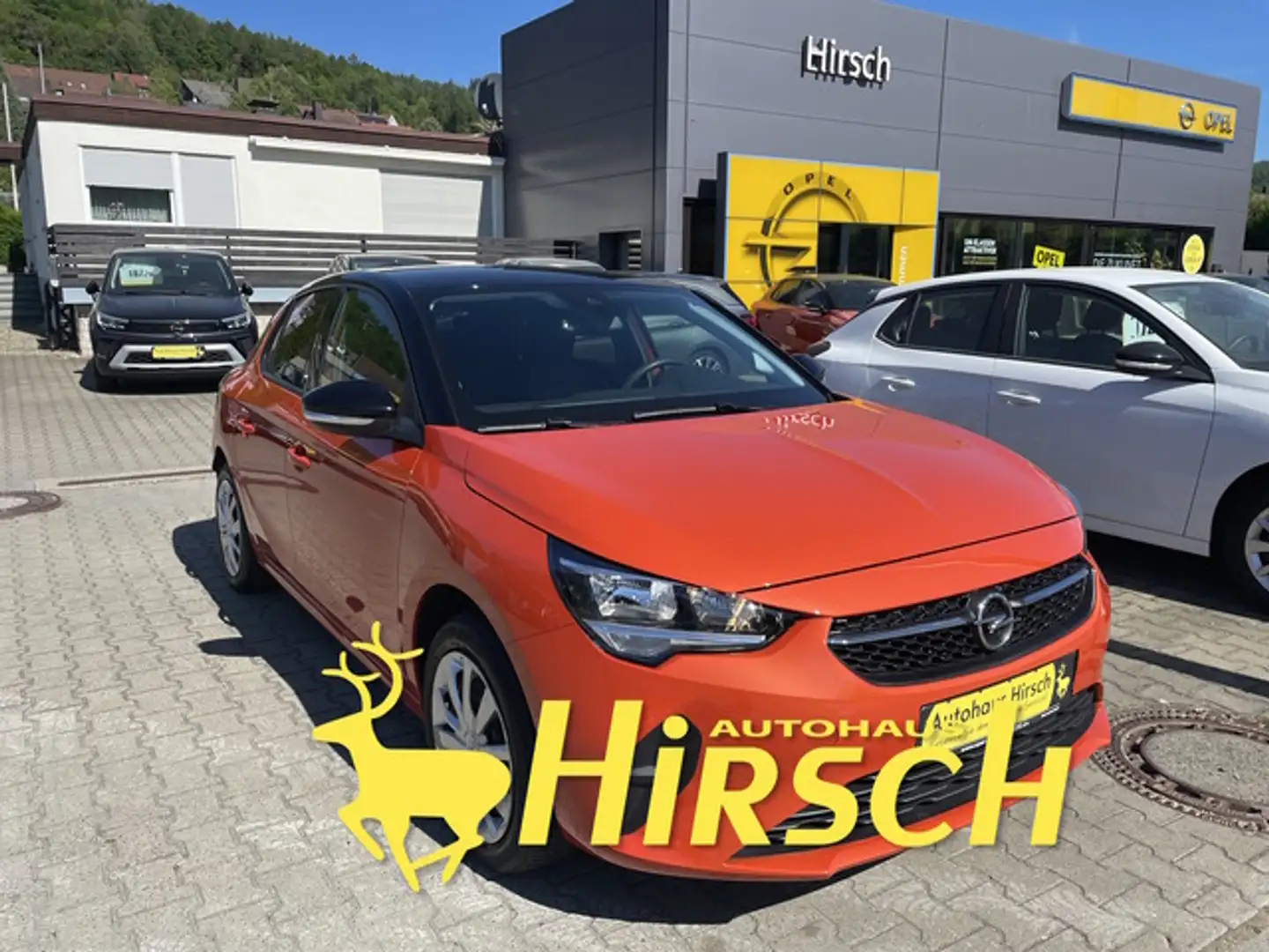 Opel Corsa-e Corsa e Edition 11KW+92,8%SOH+SHZ+PDC+ALLWETTER Orange - 1