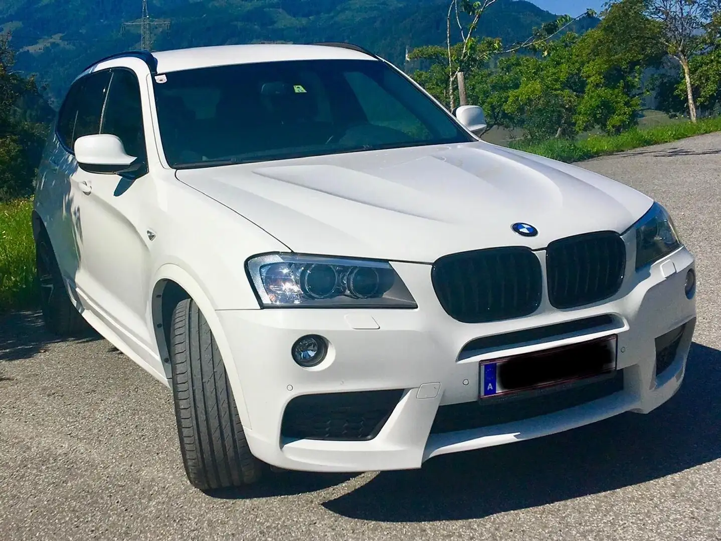 BMW X3 M M-Paket Weiß - 1