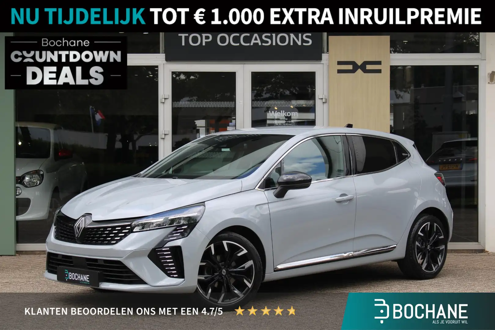 Renault Clio 1.0 TCe 90 GPF techno | Achteruitrijcamera | 17" L Gris - 1