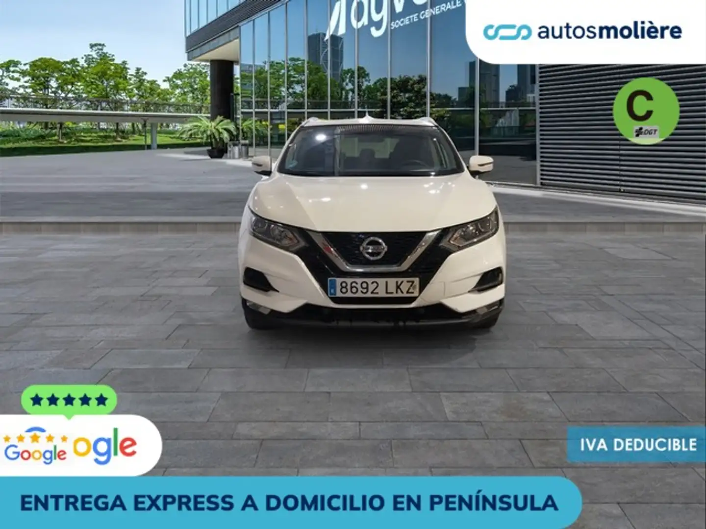 Nissan Qashqai 1.3 DIG-T Acenta 4x2 103kW Blanc - 2