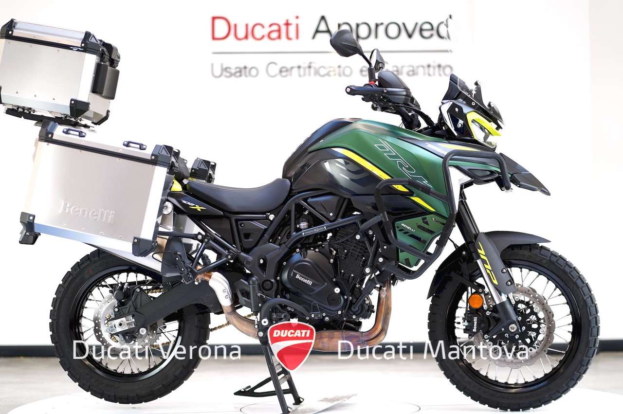 Benelli TRK 702 TRK 702 X full optional - tris borse