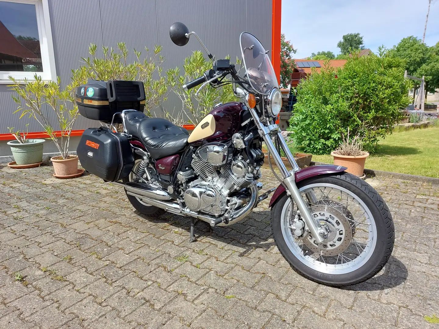 Yamaha XV 1100 Virago Rot - 2