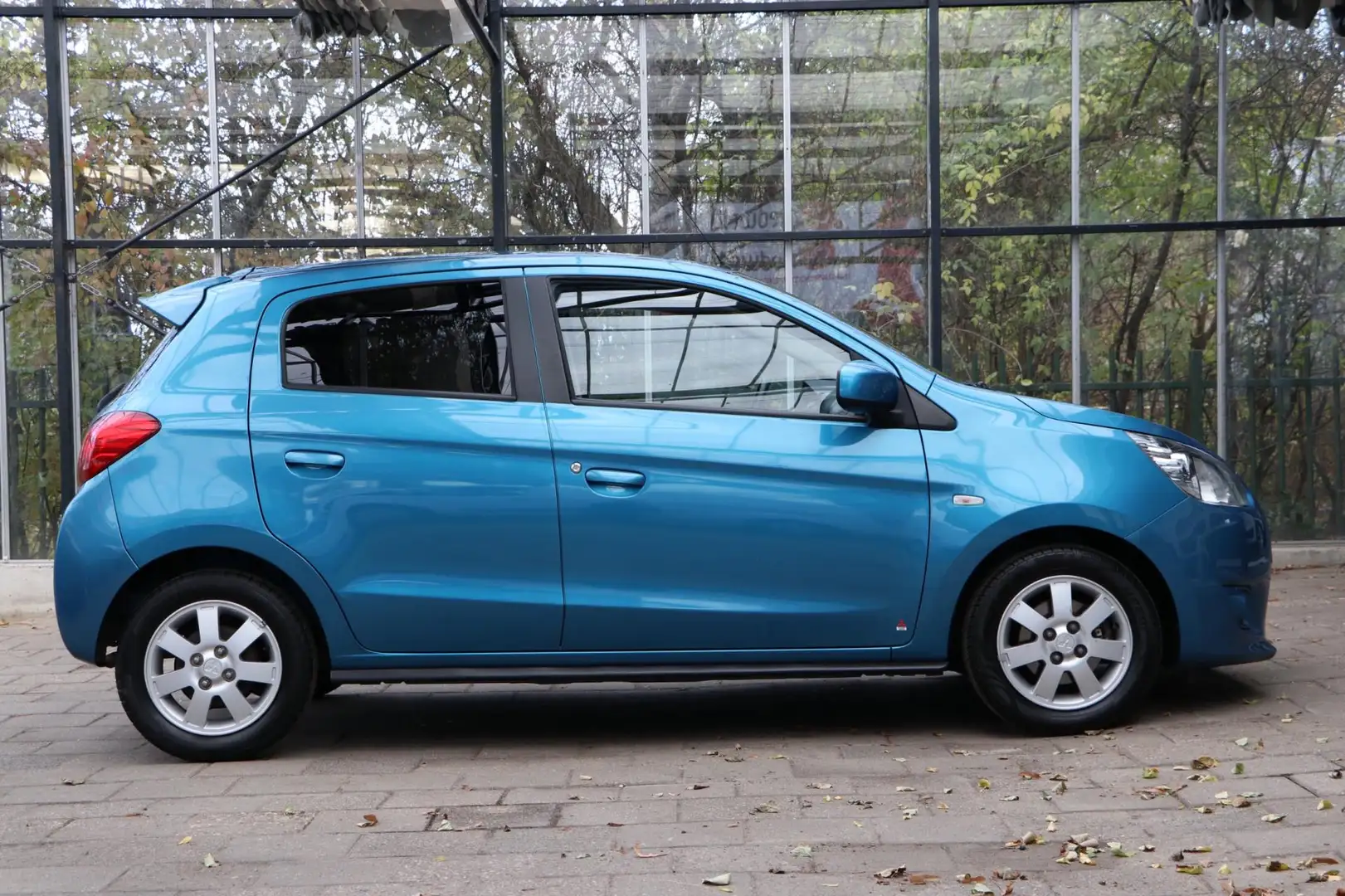 Mitsubishi Space Star 1.0 Intense / Airco / 1ste eigenaar! / Rijklaarpri Blauw - 2