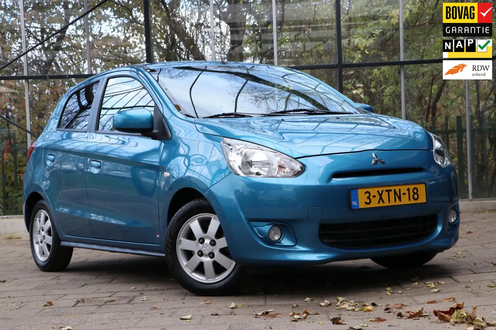 Mitsubishi Space Star 1.0 Intense / Airco / 1ste eigenaar! / Rijklaarpri Blauw - 1