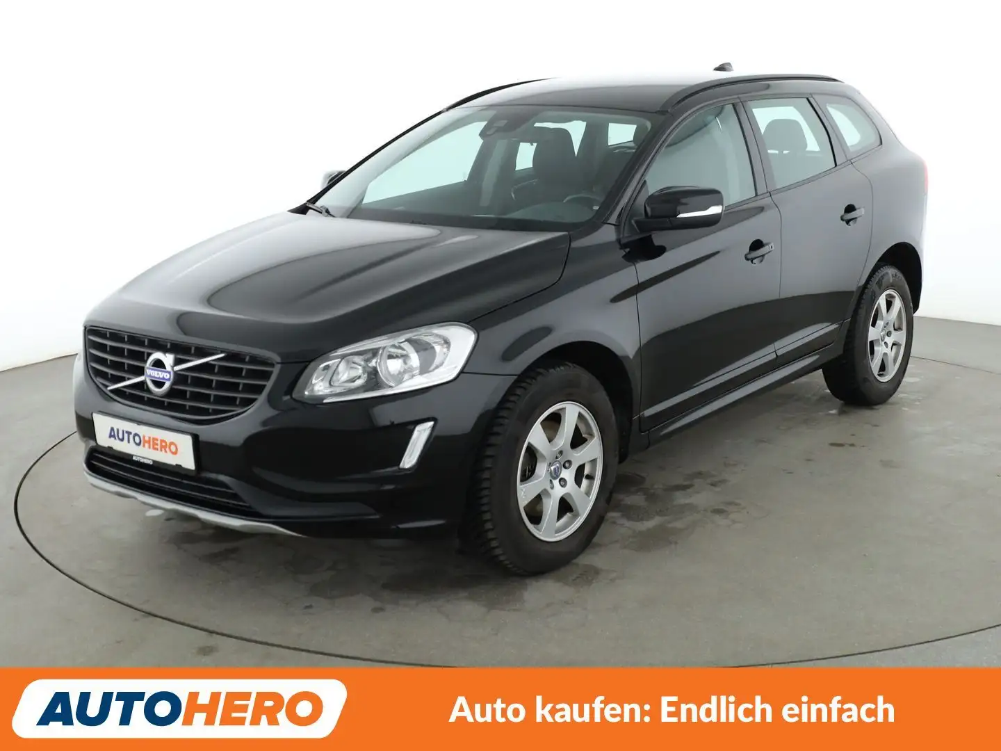 Volvo XC60 2.0 D3 Kinetic 2WD Aut.*NAV*TEMPO*PDC*SHZ Czarny - 1