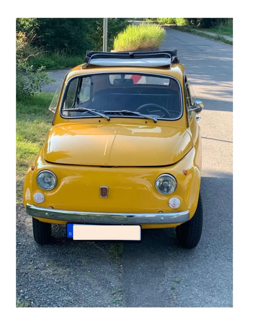 Fiat 500 Lusso Gelb - 1