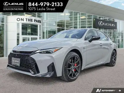 White 2026 Lexus IS Sedan  6-Speed Automatic