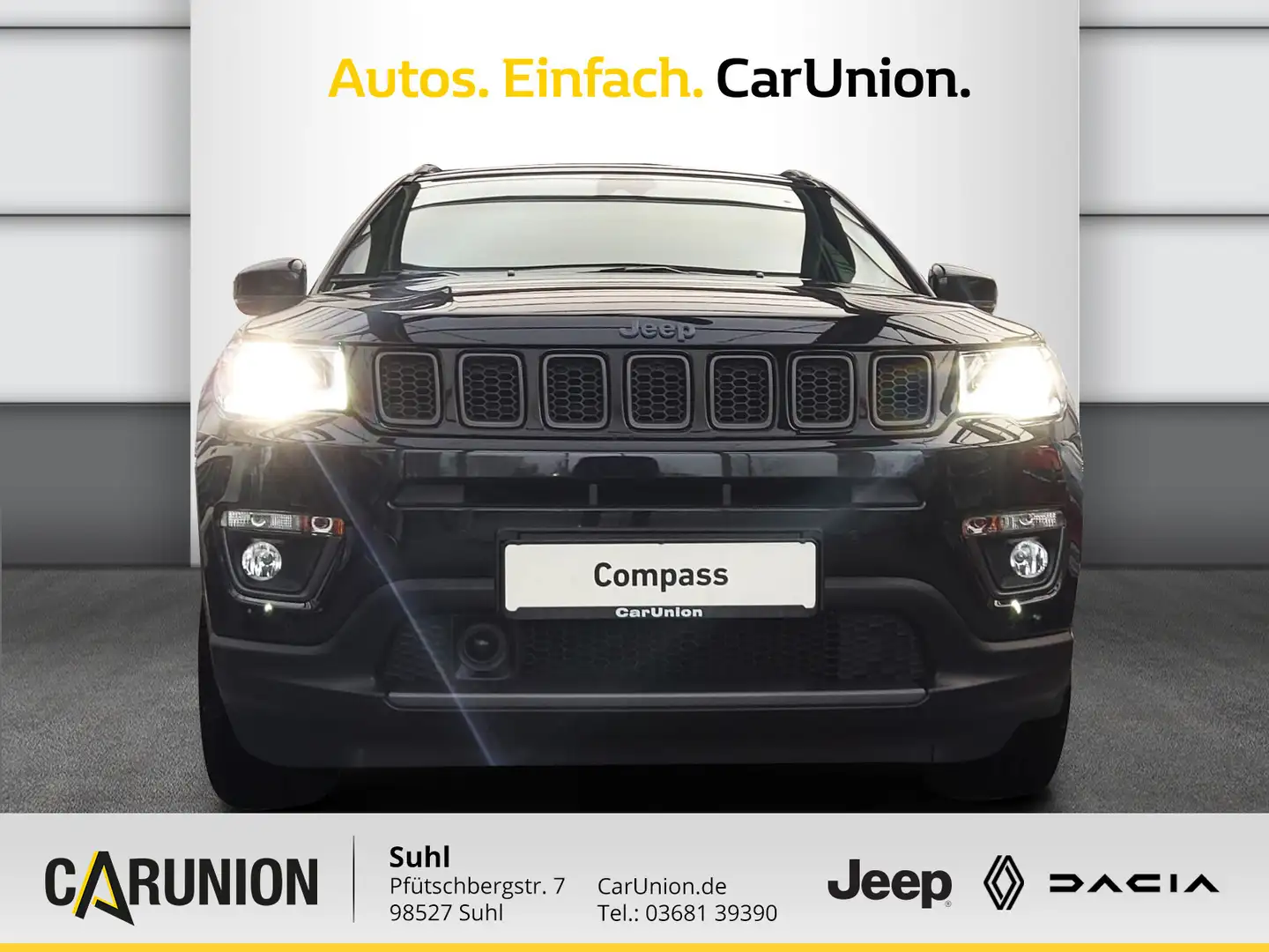 Jeep Compass S PHEV 4xe 240PS~WKR~Winter+Parkpaket~ Zwart - 2