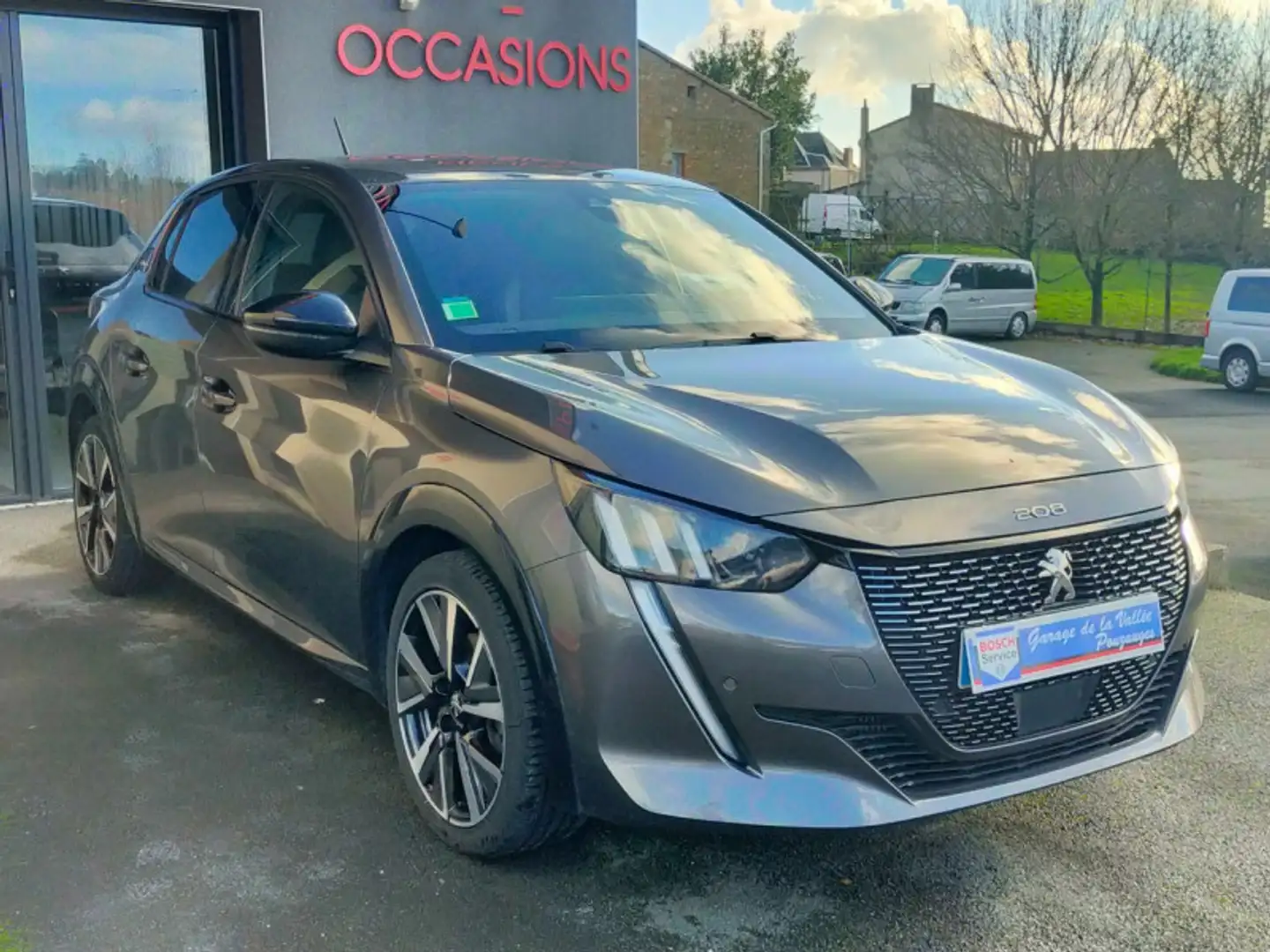 Peugeot 208 1.2 PURETECH 100CH S\u0026S GT LINE EAT8 Gris - 2