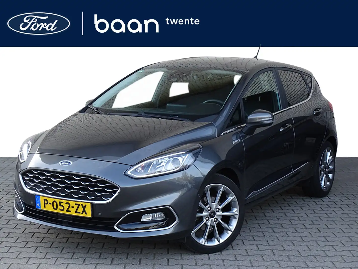Ford Fiesta 1.0 Turbo 95pk Vignale | Leder | Blis | Adaptieve Gris - 1