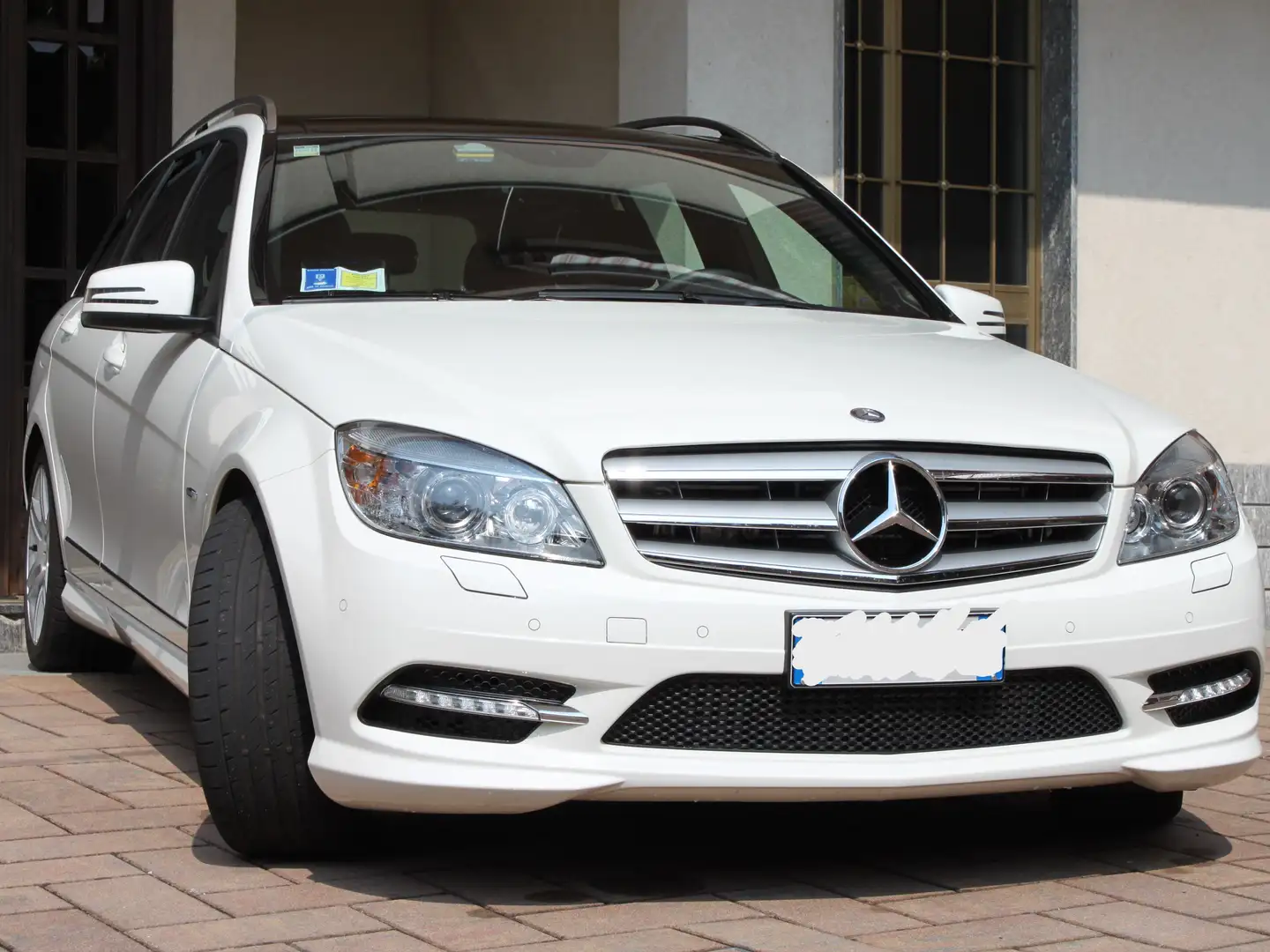 Mercedes-Benz C 350 C SW 350 CDI be AMG pack 4matic auto Bianco - 2