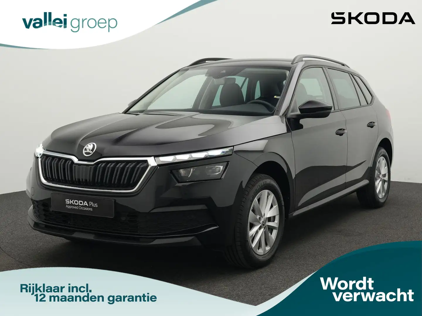 Skoda Kamiq 1.0 TSI 110 pk DSG Business Edition | Achteruitrij Zwart - 1