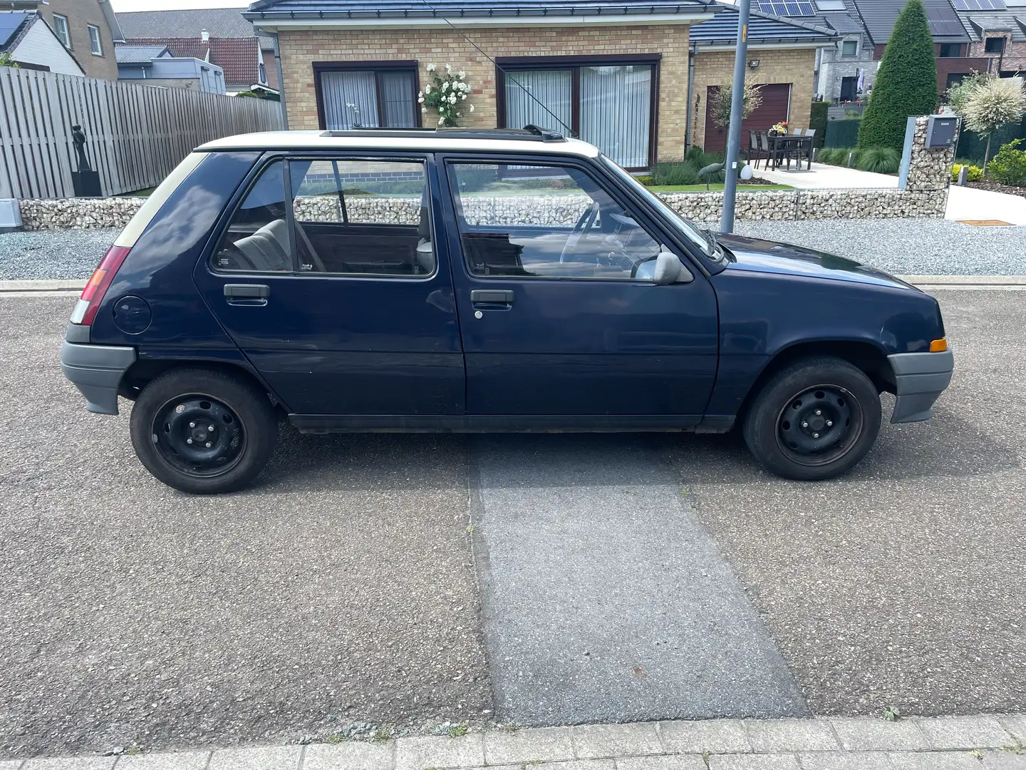 Renault R 5 Campus - toit ouvrant Bleu - 2