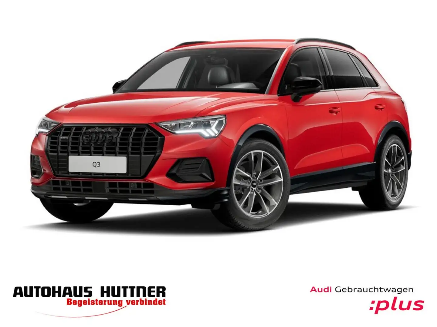 Audi Q3 40 TFSI quattro adv. S line S tr. AHK ACC LED Rot - 1