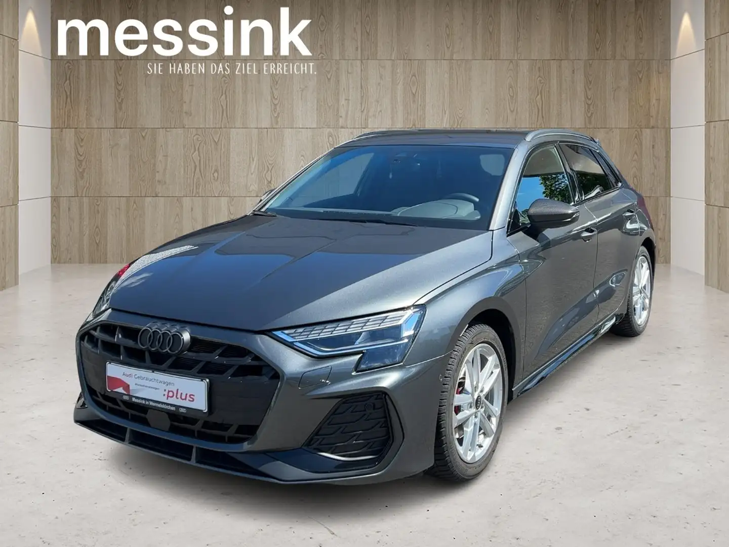 Audi A3 Sportback S line S-line*Leder Raute* Matrix*Carbon Grau - 2