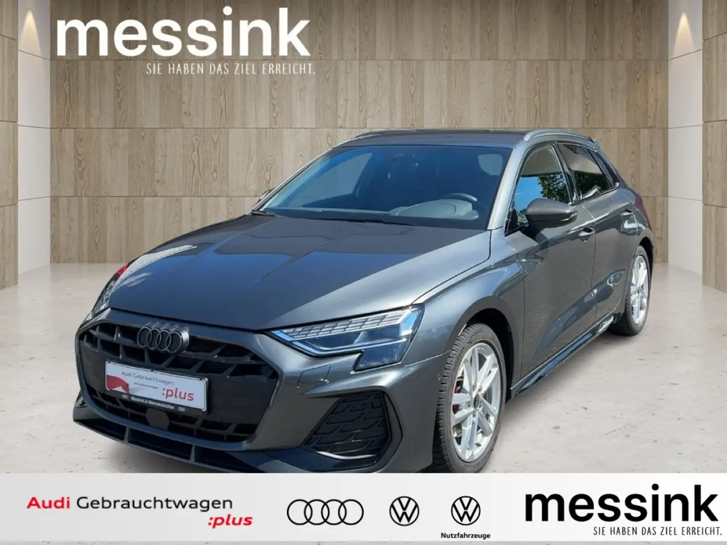 Audi A3 Sportback S line S-line*Leder Raute* Matrix*Carbon Grau - 1