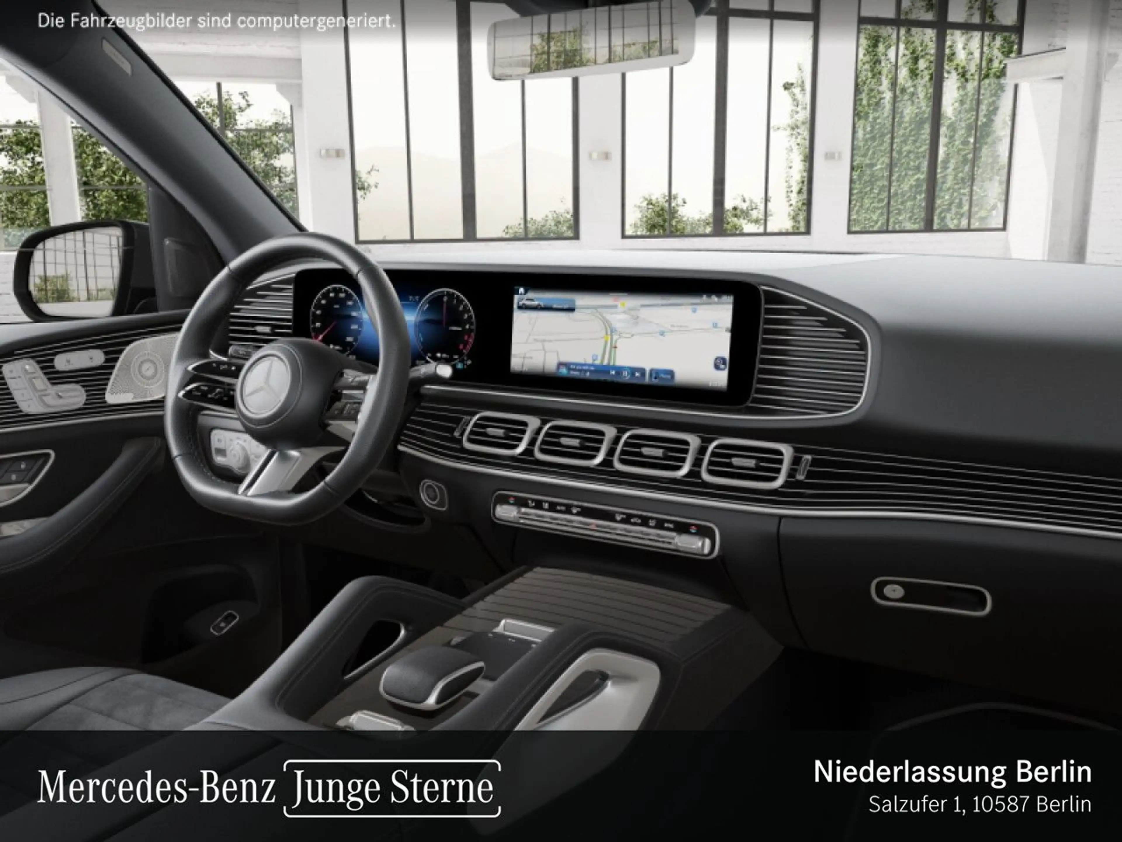 Mercedes-Benz GLE 350 de 4M AMG+NIGHT+PANO+360+AHK+MULTIBEAM+9G — photo 11