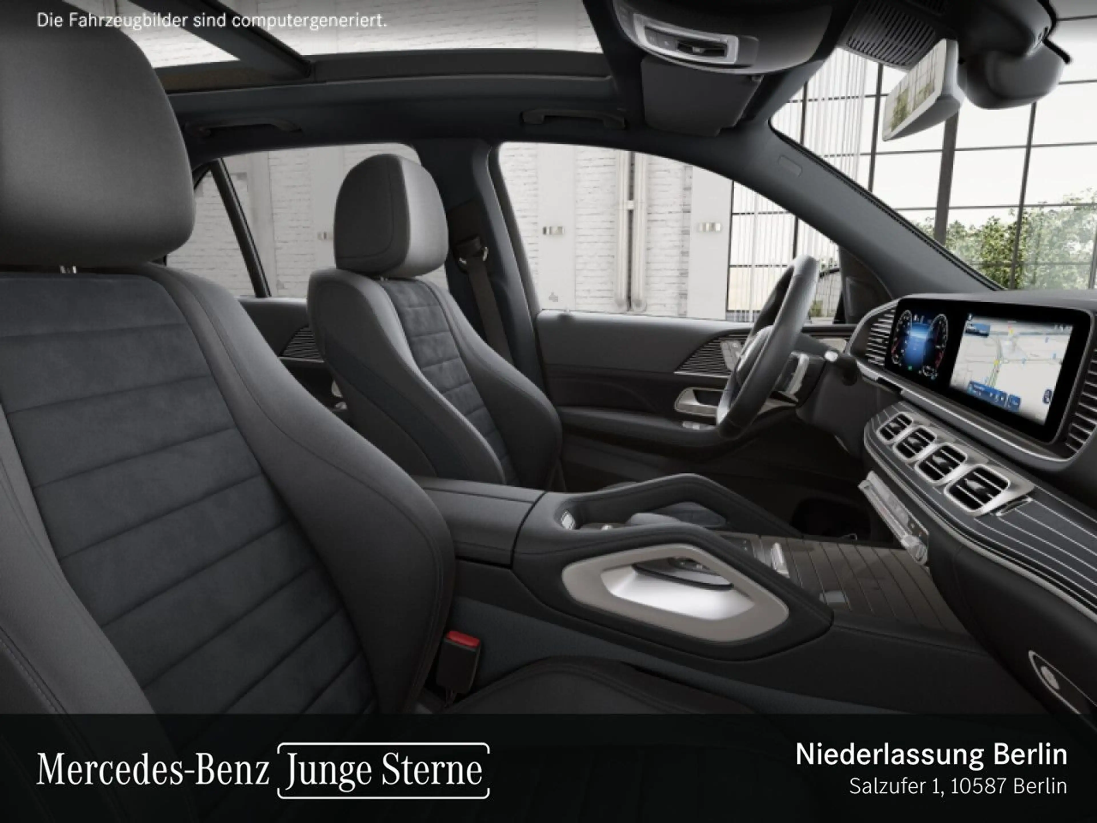 Mercedes-Benz GLE 350 de 4M AMG+NIGHT+PANO+360+AHK+MULTIBEAM+9G — photo 12