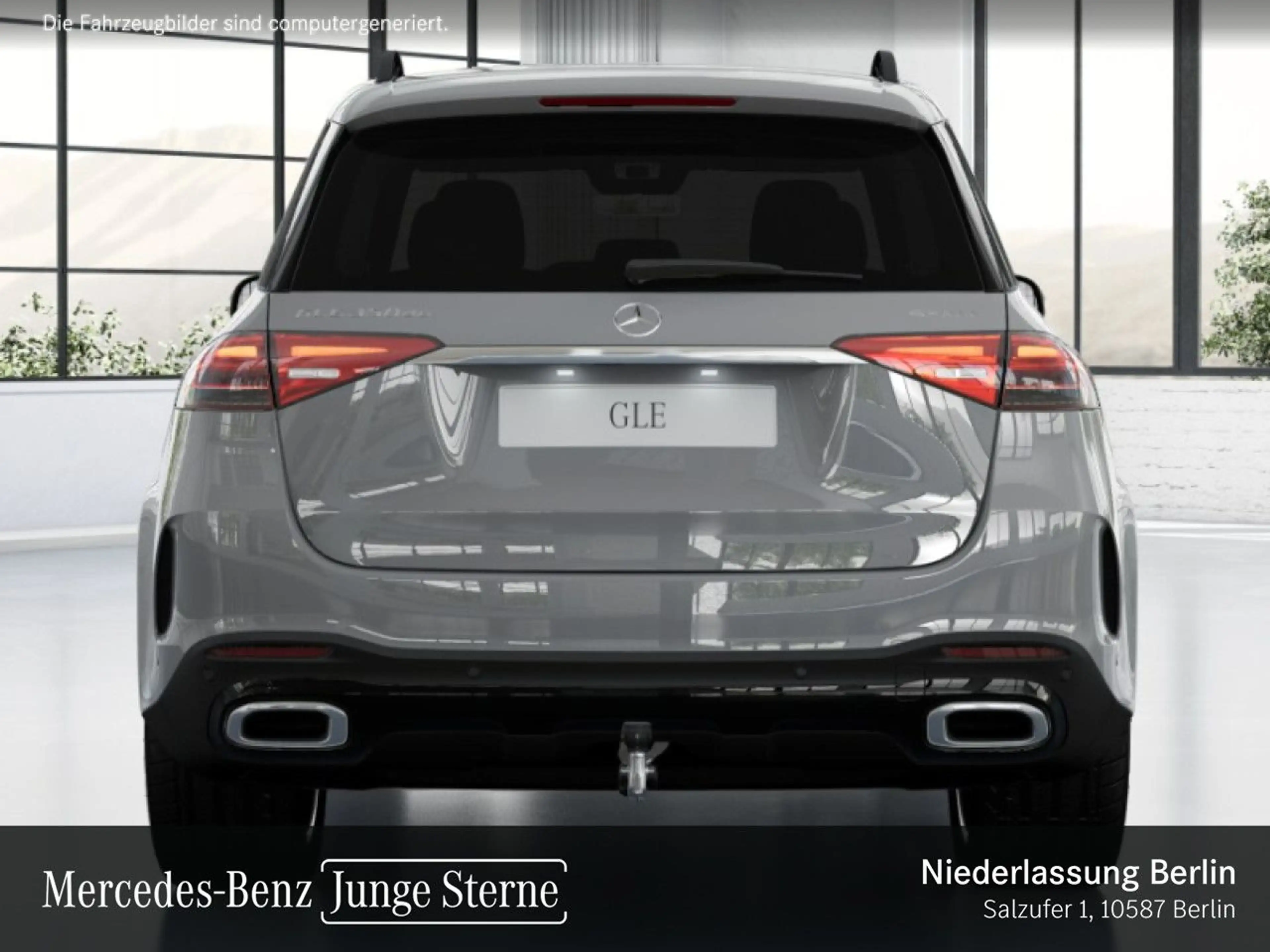 Mercedes-Benz GLE 350 de 4M AMG+NIGHT+PANO+360+AHK+MULTIBEAM+9G — photo 9