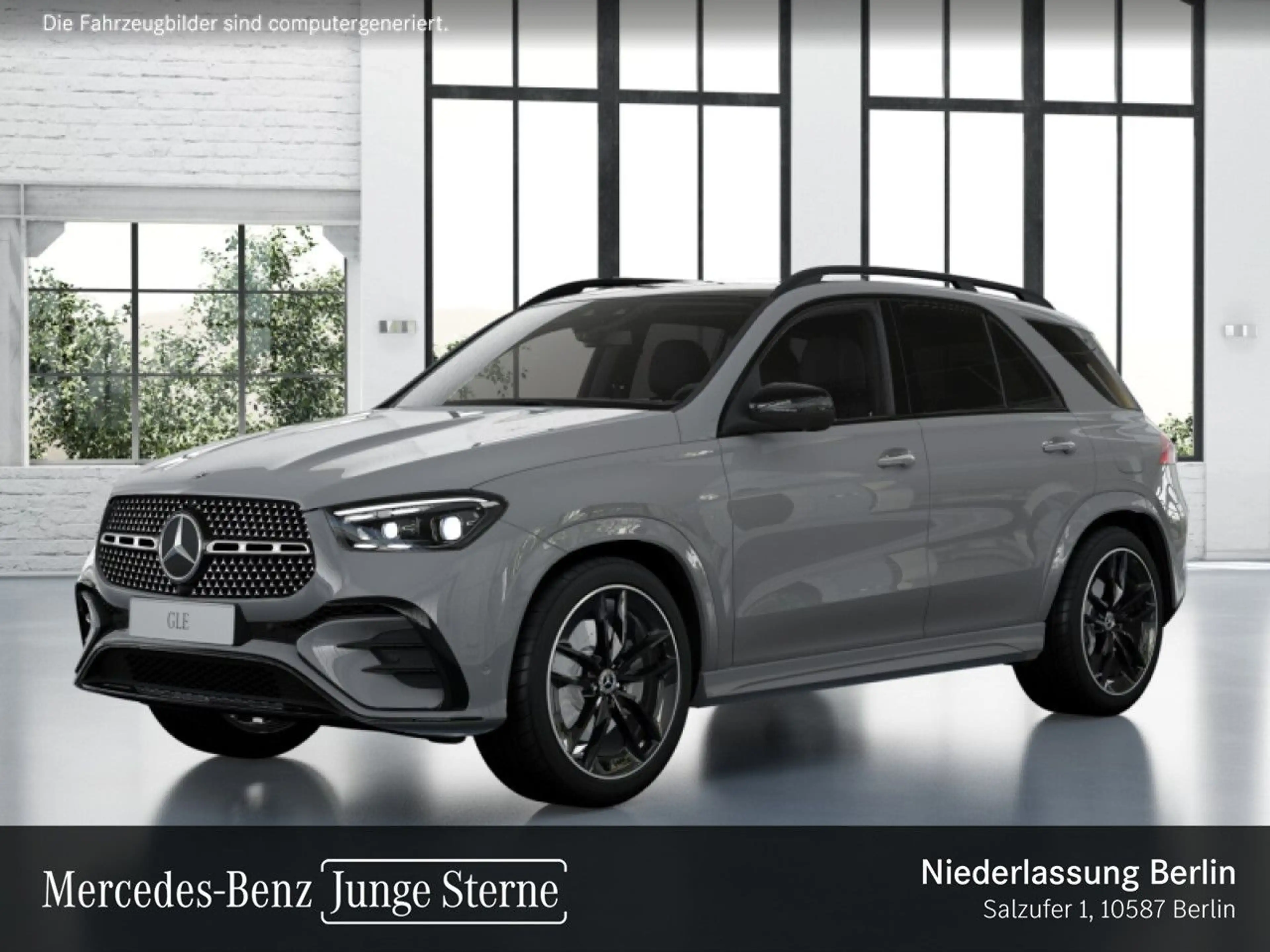 Mercedes-Benz GLE 350 de 4M AMG+NIGHT+PANO+360+AHK+MULTIBEAM+9G — photo 14