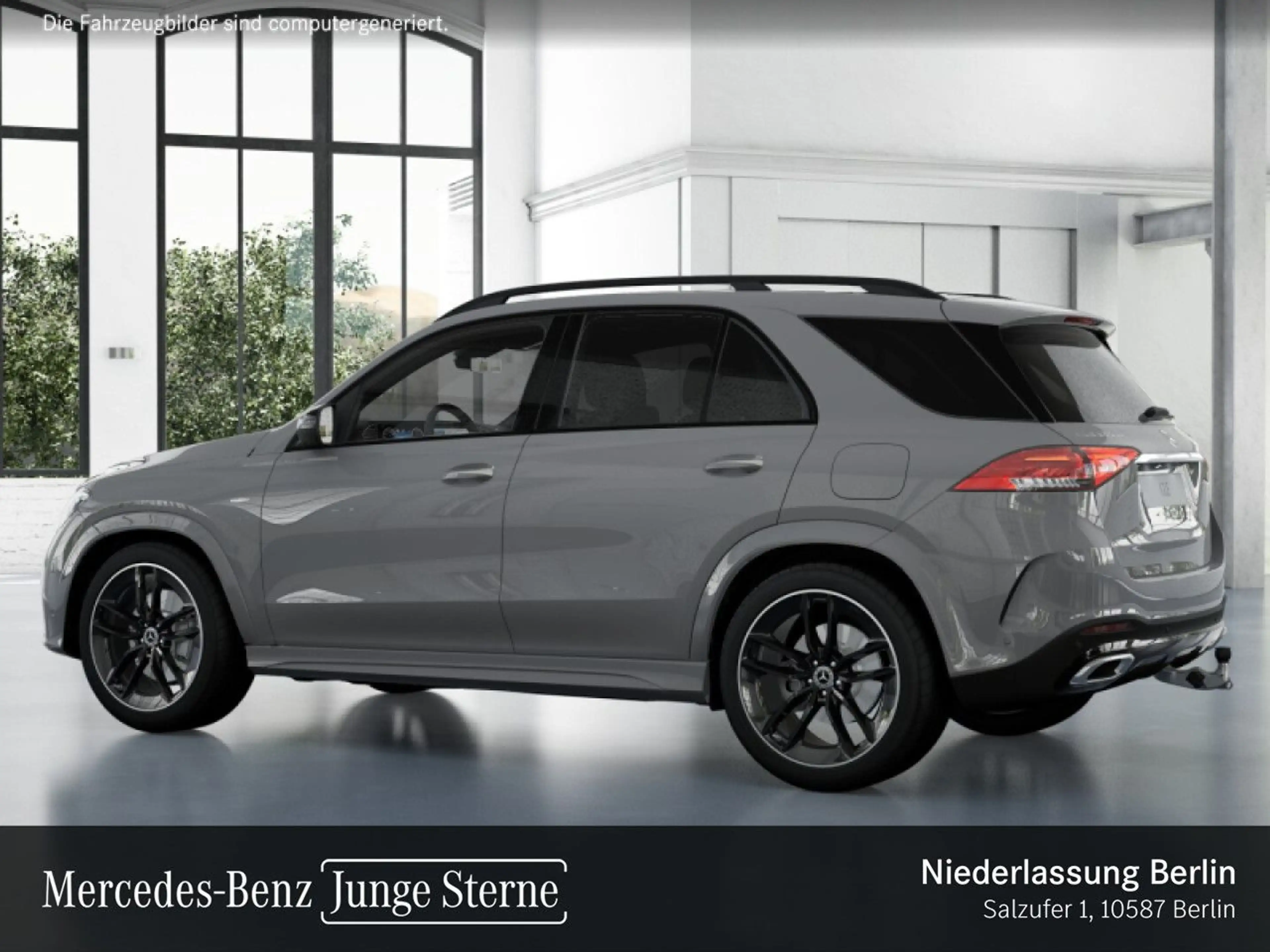 Mercedes-Benz GLE 350 de 4M AMG+NIGHT+PANO+360+AHK+MULTIBEAM+9G — photo 15