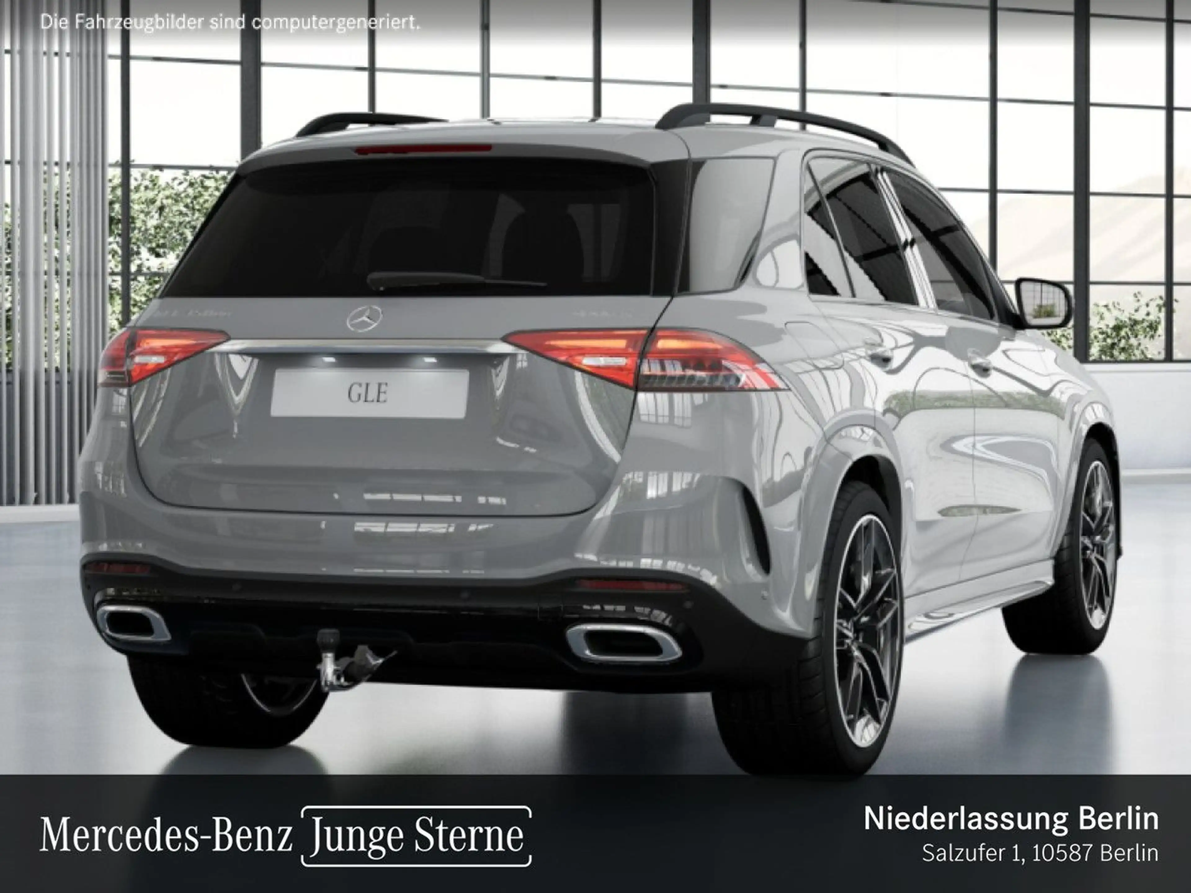 Mercedes-Benz GLE 350 de 4M AMG+NIGHT+PANO+360+AHK+MULTIBEAM+9G — photo 5