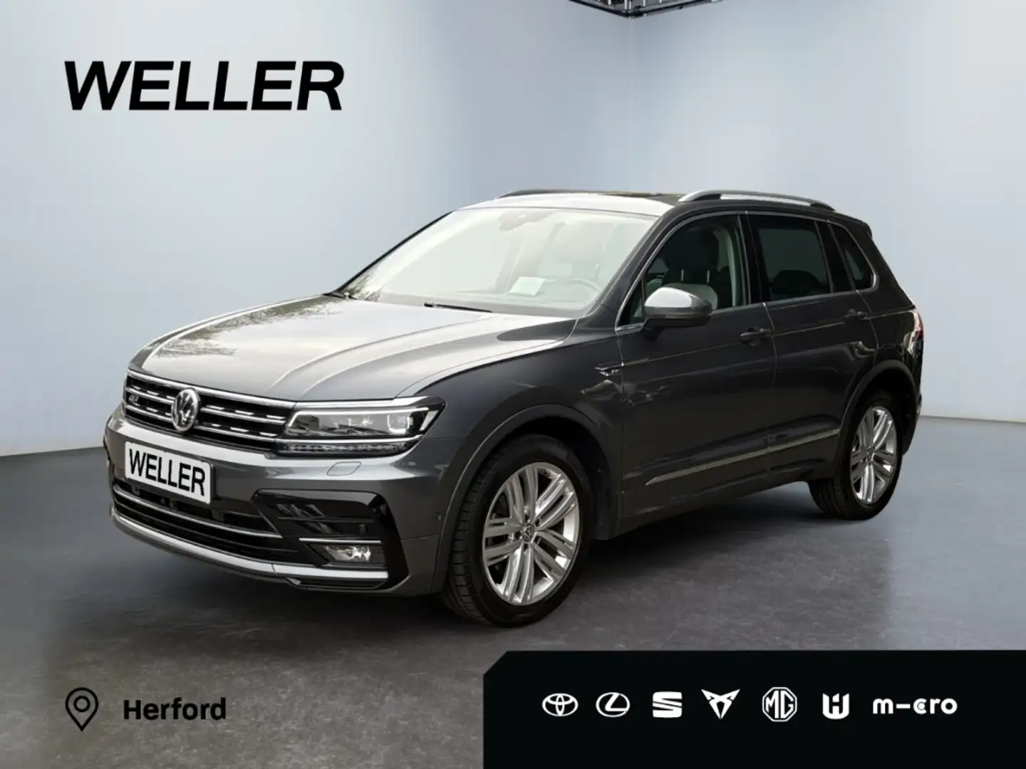 Volkswagen Tiguan 2.0 TDI 4Motion DSG Highline R-Line *Standhz* Gris - 1