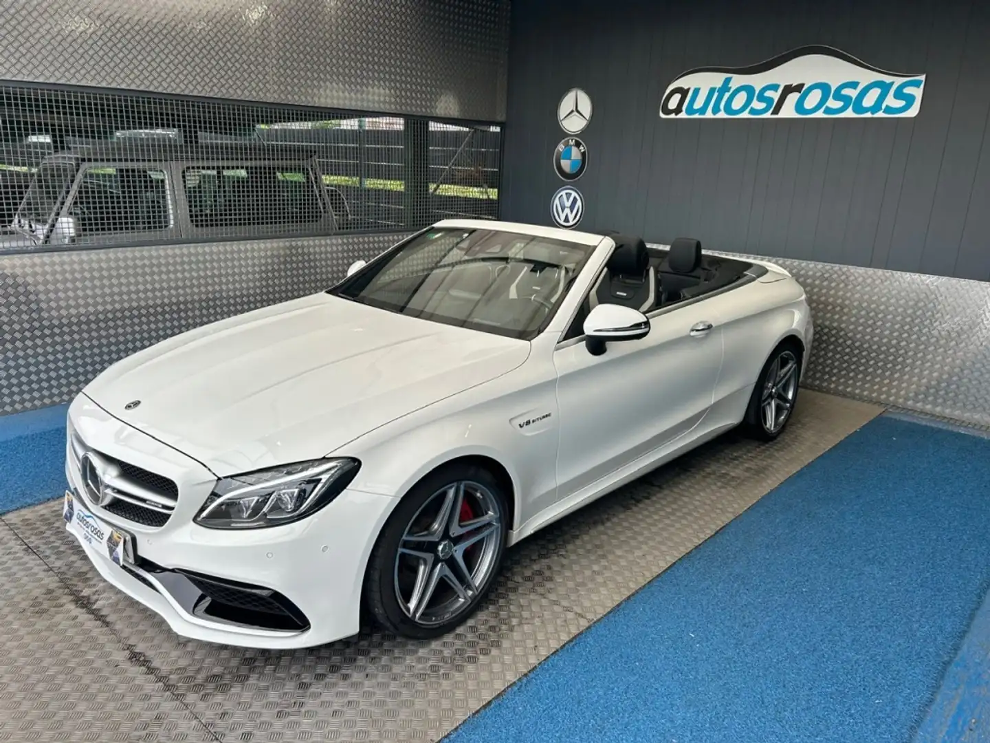 Mercedes-Benz C 63 AMG Cabrio S 7G Plus Blanco - 1