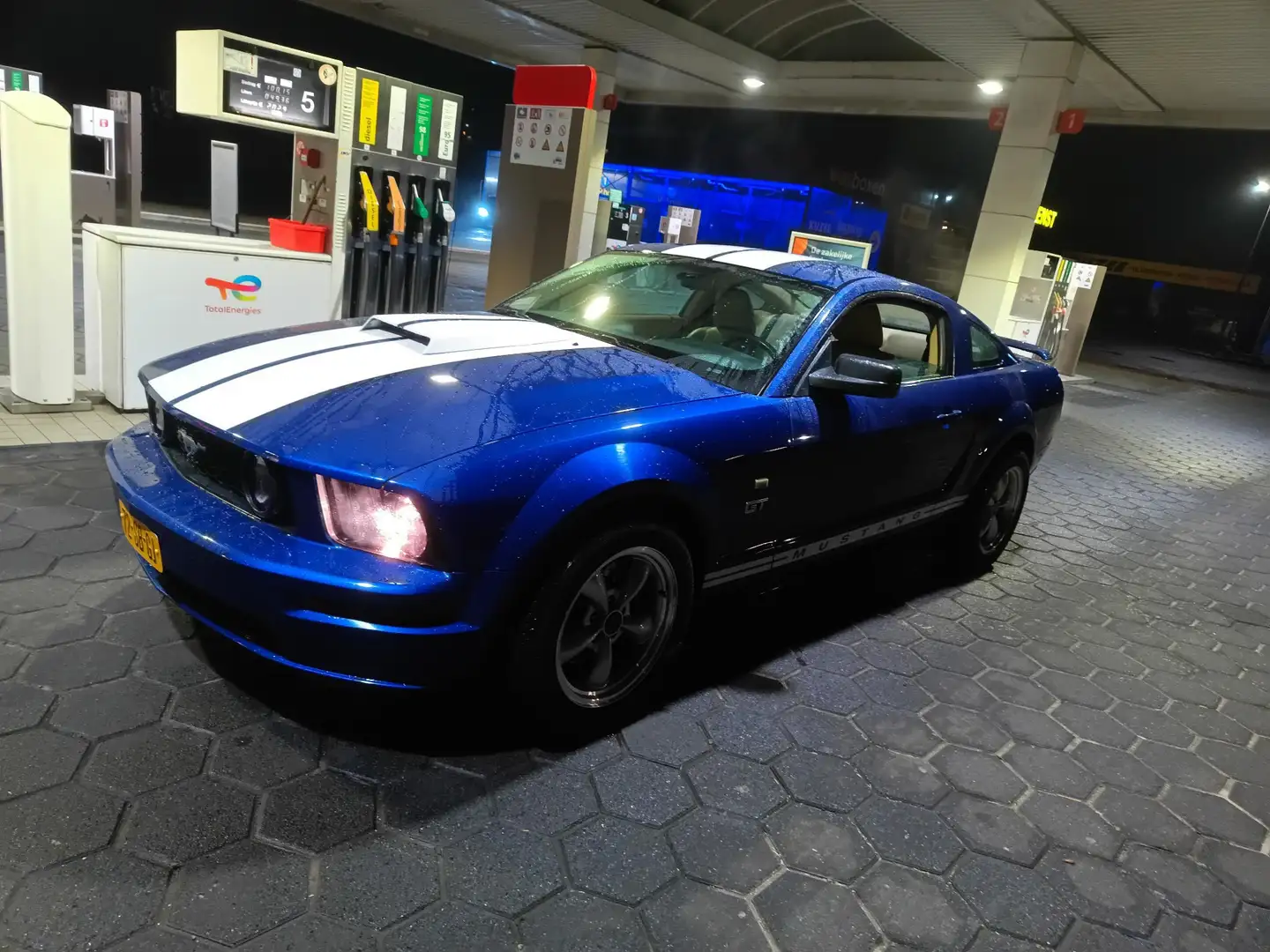 Ford Mustang 4.6 V8 305PK Blauw - 1