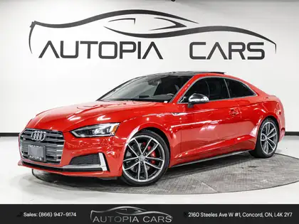 Red 2018 Audi S5 Coupe Automatic