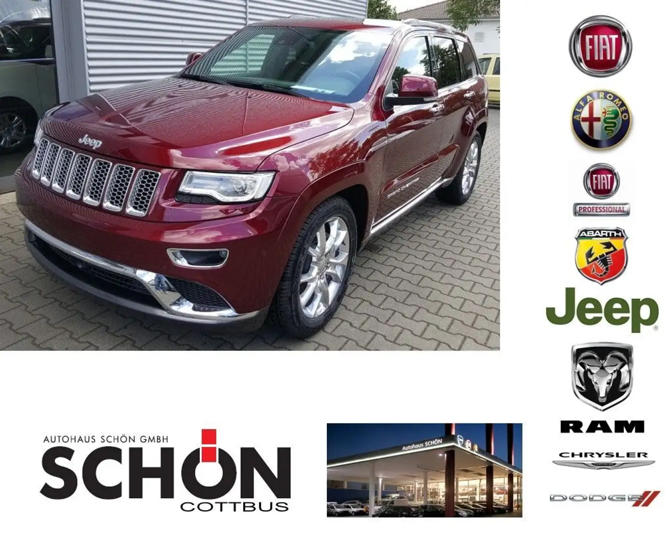 Jeep Grand Cherokee 3.0 CRD Summit Rot - 1