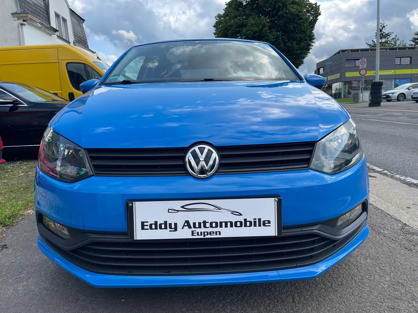Volkswagen Polo 1.0 essence Euro6*GARANTIE 12M*CT-CARPASS*CARNET Bleu - 2