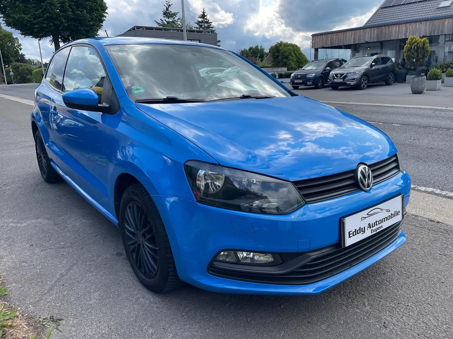 Volkswagen Polo 1.0 essence Euro6*GARANTIE 12M*CT-CARPASS*CARNET Bleu - 1