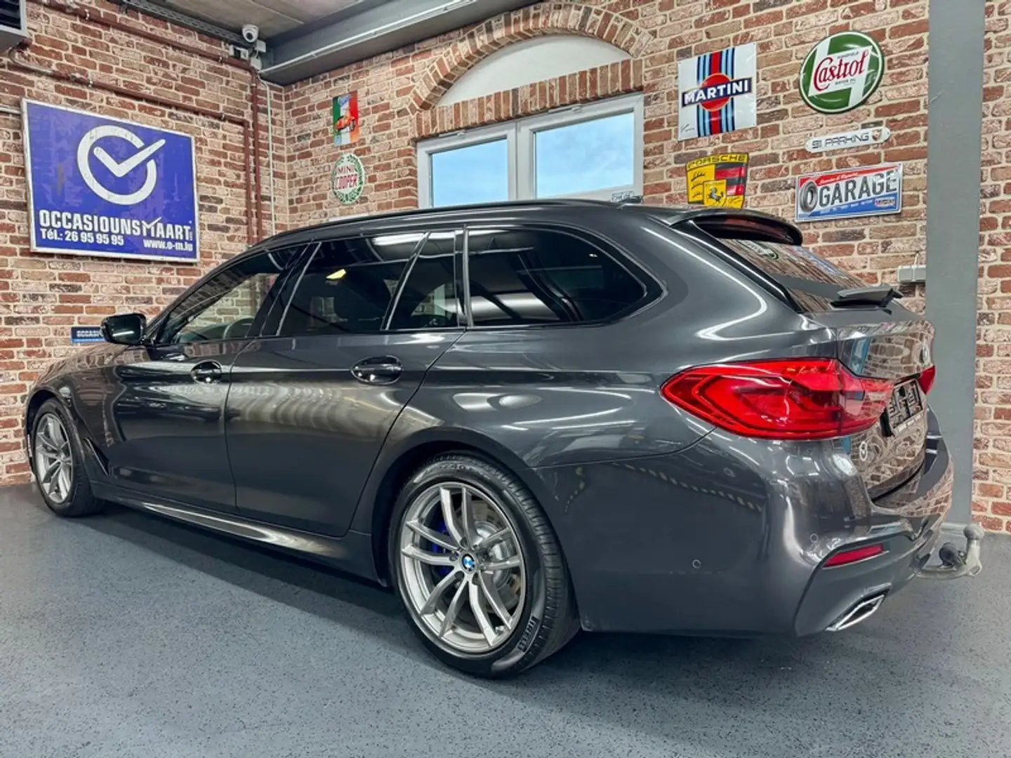 BMW 530 530dA Touring 3.0 265cv Auto xDrive M-SPORT Gris - 2
