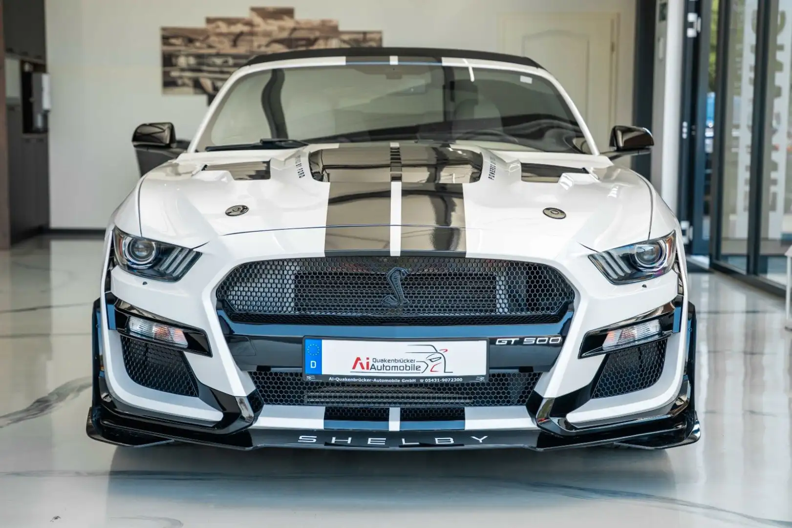 Ford Mustang 2,3 Ecoboost GT 500 SHELBY PREMIUM Weiß - 2
