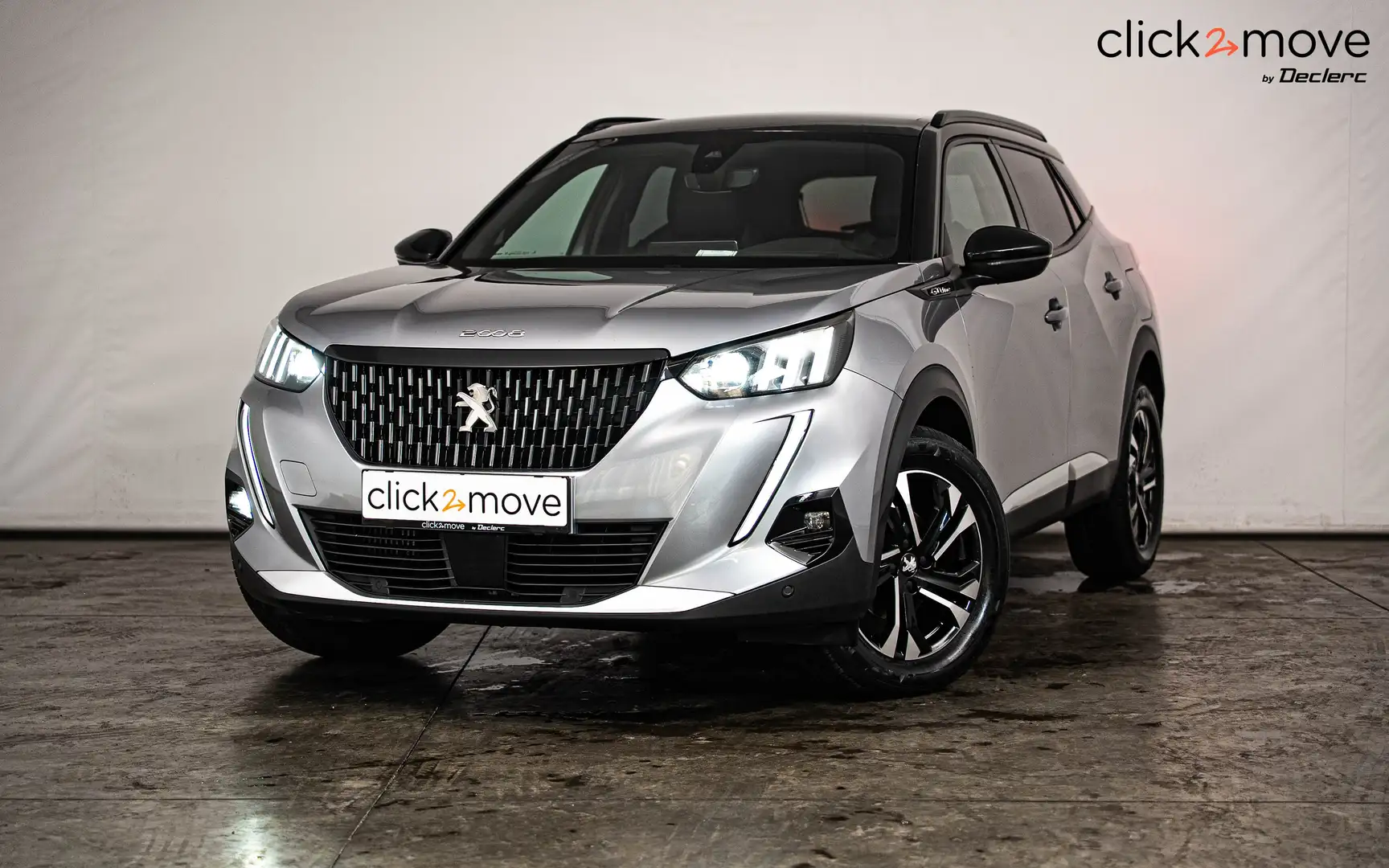 Peugeot 2008 1.5 BlueHDi GT Line S Gris - 1