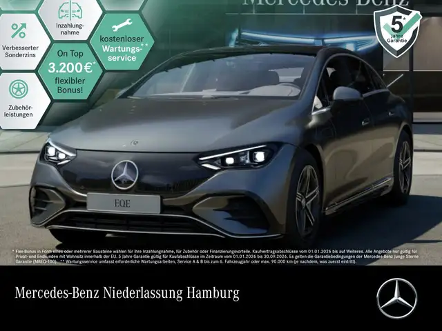 Mercedes-Benz EQE 350 AMG Fahrass 360° Pano Burmester Distr. HUD