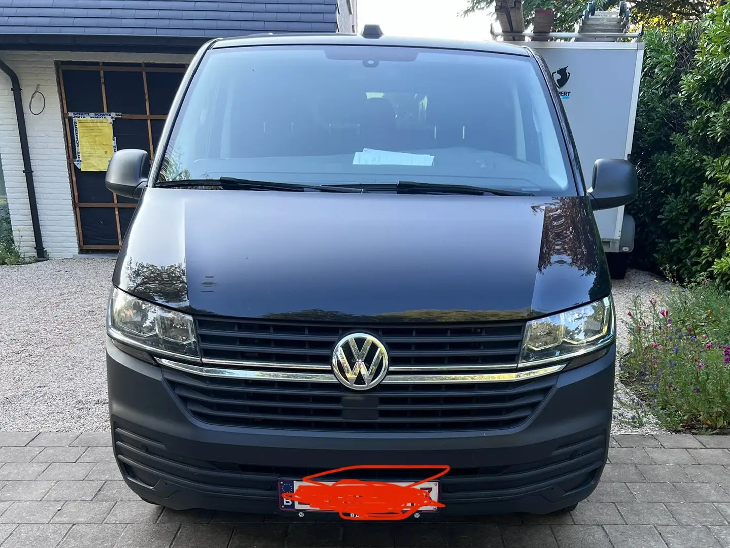 Volkswagen T6 Transporter Transporter T6 4MOTION DSG Lang Zwart - 1