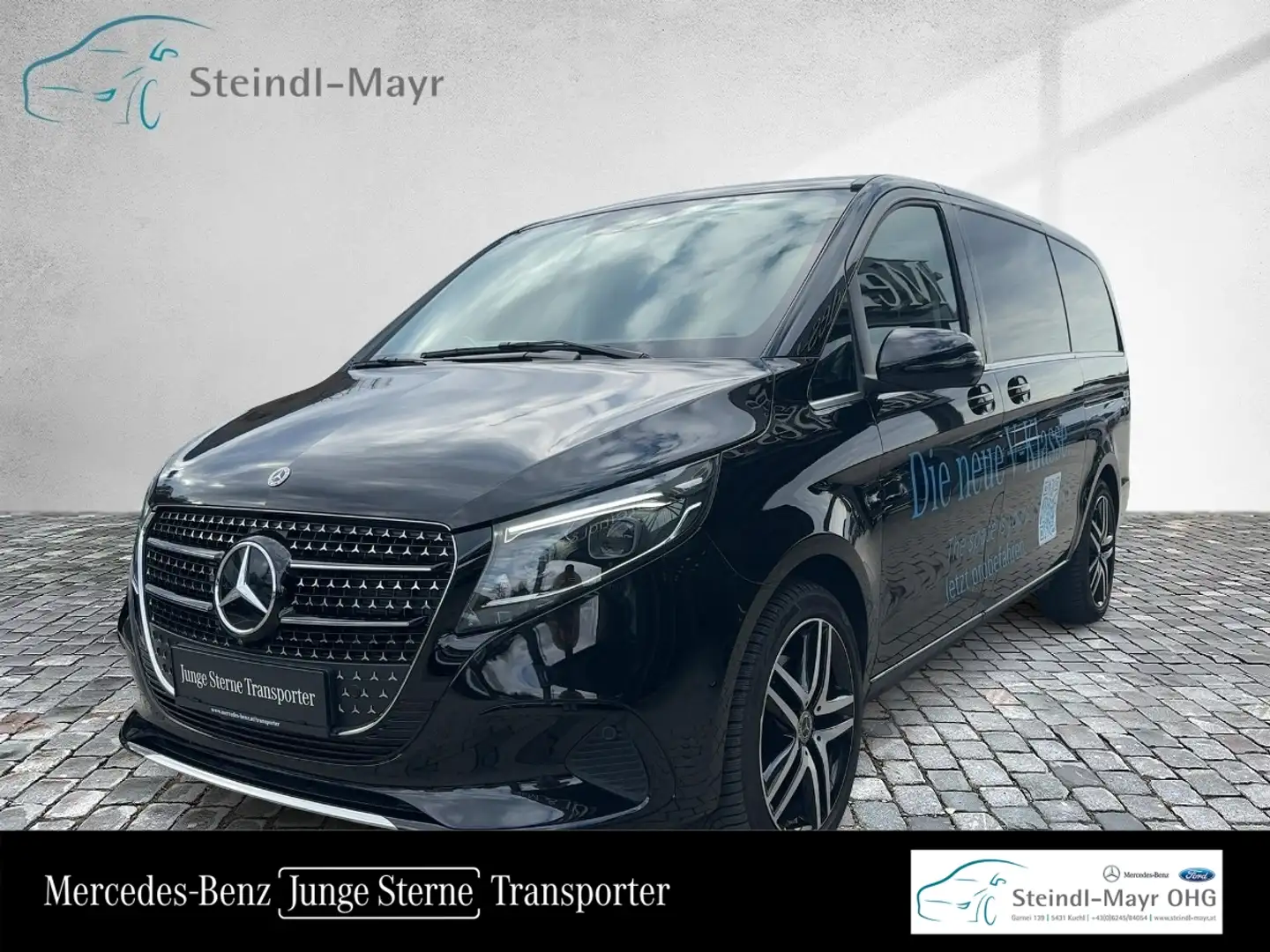 Mercedes-Benz V 300 d 4MATIC AVANTGARDE Lang Pano Avantgarde Noir - 1