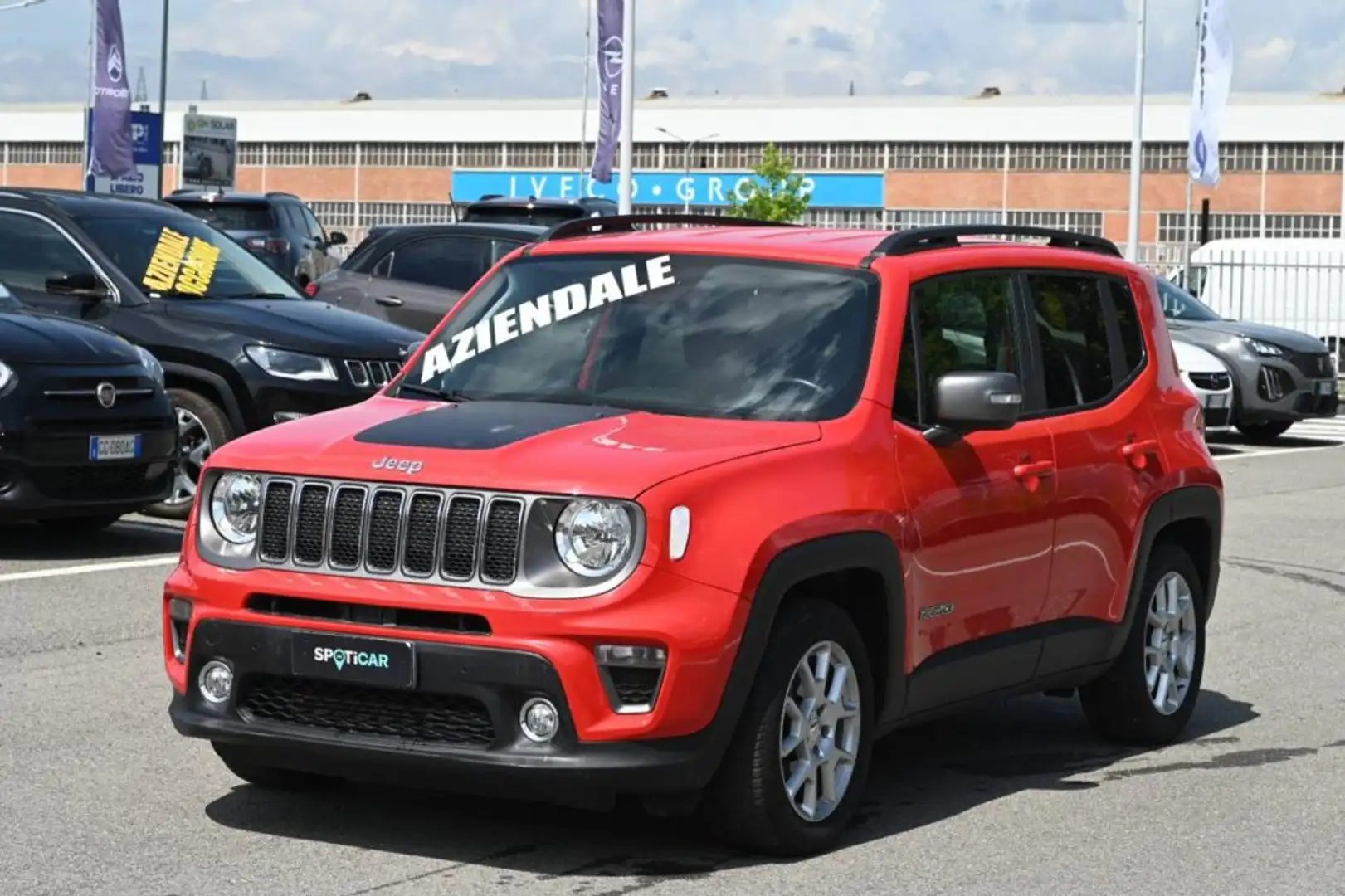 Jeep Renegade 1.6 Mjt 120 CV Limited Piros - 1